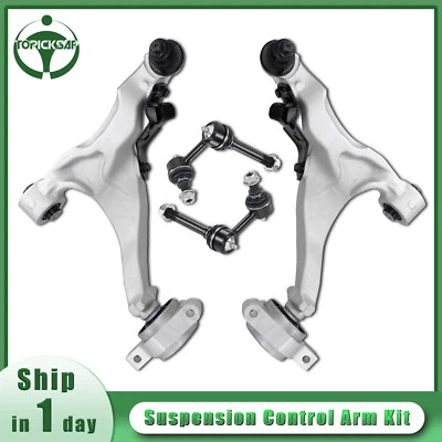 Kit de barras estabilizadoras de brazos de control inferiores delanteros para Infiniti G25 G35 G37 2007-2013 tracción trasera Foto 1 de 4