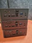 Lot Of 3 - Dell K16a Docking Station