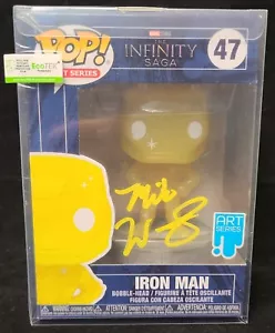 Iron Man Infinity Saga Mick Wingert signiert Funko Pop #47 Beckett COA - B - Bild 1 von 8