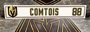 Vegas Golden Knights Max Comtois #88 Locker Room Typenschild Hurricanes NHL - Bild 1 von 5