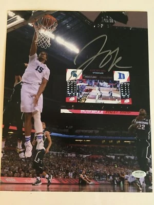 Foto 8x10 firmada autografiada por Jahlil Okafor - Duke - Schwartz Foto 1 de 4