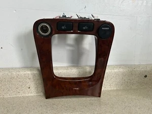 04 - 07 Toyota Highlander Center Console Gear Shifter Bezel Trim Woodgrain OEM - Bild 1 von 4