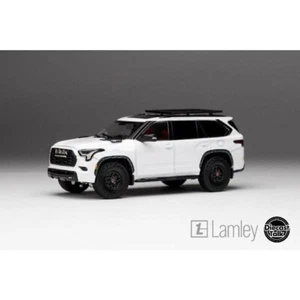 DTG0028-WH GCD 1:64 Toyota Sequoia TRD PRO Ice Cap Blanco DiecastTalk x Lamley - Imagen 1 de 1