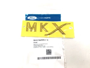 2011-2015 Lincoln MKX rear Liftgate chrome Nameplate new OEM BA1Z-7842528-A - Picture 1 of 6