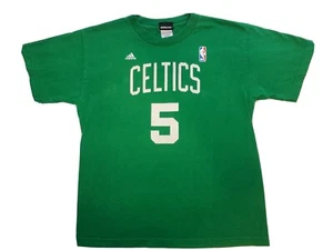  Kevin Garnett Boston Celtics #5 Adidas T-shirt Youth Sz XL NBA Basketball A14 - Picture 1 of 6