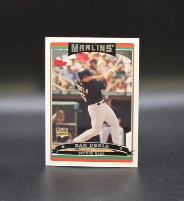 2006 Topps DAN UGGLA Rookie Card #631 Florida Marlins Atlanta Braves - Image 1 of 2