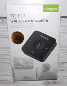 Avantree TC417 Bluetooth Transmitter Receiver for TV, Optical Digital Toslink - Picture 1 of 2