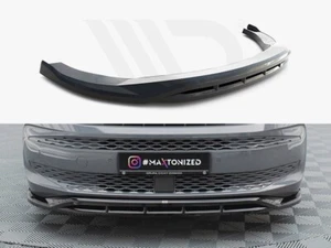 Sdoppiatore anteriore Maxton Design V1 per VW Multivan T7 nero lucido ABS - Foto 1 di 5