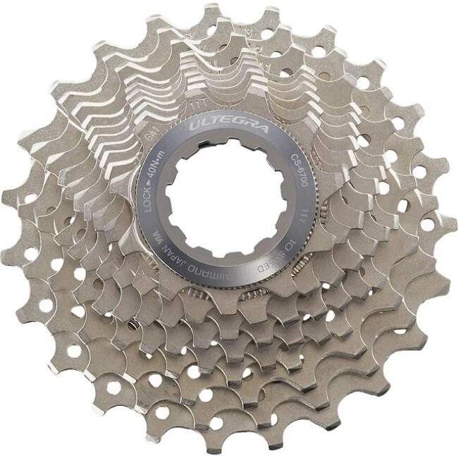 Cassette Shimano Ultegra CS-6700 - 10 velocidades, 11-25t, plateado Foto 1 de 1