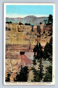 Angels Window Cape Royal North Rim of Grand Canyon Utah Postcard Unposted - Bild 1 von 2