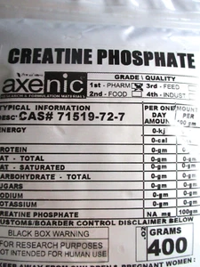 400grams Creatine phosphate powder  99.99% cas 1933-65-4 - Bild 1 von 2