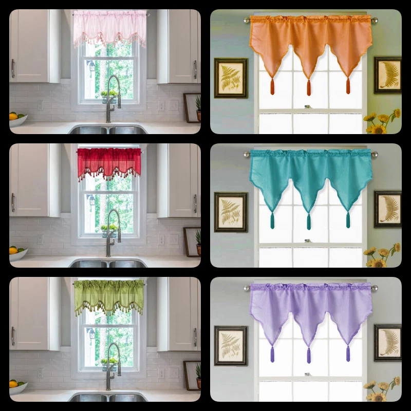 ONDA VENTANA ASCOT SWAG CENEFA TOPPER SÓLIDO IMITACIÓN SEDA VARILLA BOLSILLO Foto 1 de 1