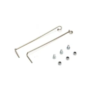 KIT MOLLE SPORTELLO LAVATRICE CARICA DALL ALTO WHIRLPOOL 481209498005 2PZ - Foto 1 di 1