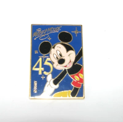 MICKEY MOUSE 45th Anniversary Signature Series 2000 DISNEYLAND - Disney Pin - Image 1 of 3
