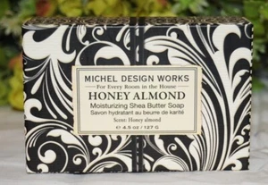 Michel Design Works HONEY ALMOND Shea MOISTURIINING SHEA BUTTER SOAP 4.5 OZ. - Picture 1 of 1