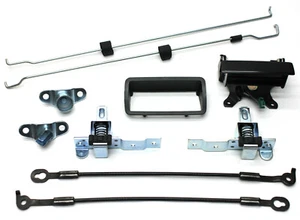 New 10-PC Tailgate Hardware Kit w/Handle Latch Cables Bezel Hinge For 94-04 S10 - Picture 1 of 10