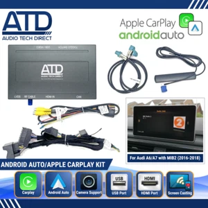 CarPlay Schnittstelle für Audi A6 A7 MIB2 MHI2 Wireless Android Auto Rückfahrkamera Kit - Bild 1 von 12