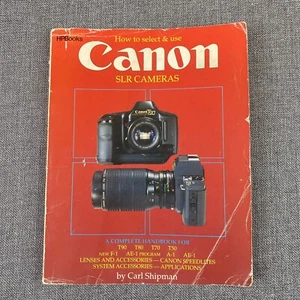 Cómo seleccionar y utilizar cámaras réflex Canon AE-1, F-1, A-1, T90, etc. Shipman 1987 - Imagen 1 de 8