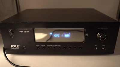 Pyle PT696BT 5.2-Channel Black Bluetooth Home Theater Receiver - 1000W - Read - Image 1 of 4