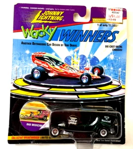 JOHNNY LIGHTNING LIMITED EDITION 1996 WACKY WINNERS  BLACK       KB - Picture 1 of 3