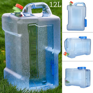 Wasserbehälter Hahn Trinkwasserkanister Kanister Wasserkanister Behälter 12 L