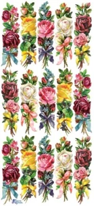 "PEGATINA VIOLETA - TIRAS ROSA - 8" x 3 3/4" (20cm x 9cm) - Imagen 1 de 1