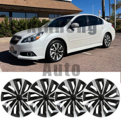 For Subaru Legacy 08-14 16" 4X Hubcaps Wheel Cover Hub Caps fit R16 Steel Wheel - Image 1 of 4