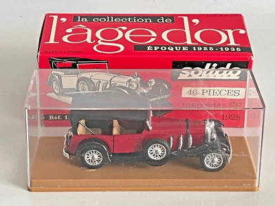 Solido Escala 1/43 Edad de Oro Nº Torpedo Mercedes Benz SS 132 1928 Foto 1 de 4