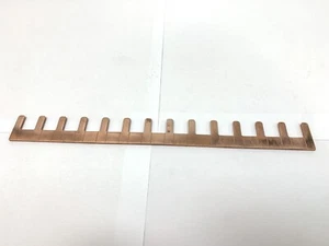 Barra colectora de cobre 100A para placas de unidad de consumo doméstico 14 vías - Imagen 1 de 4