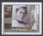 USA Briefmarke gestempelt 37c Ida M. Tarbell Schritsteller Jahrgang 2002 / 1121