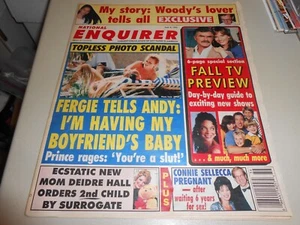September 8, 1992 National Enquirer Fergie from Royal Family front cover - Imagen 1 de 2