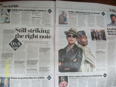 Social Life Daily Record Friday 21.04.2023 THE SELECTOR / PAULINE BLACK Article - Image 1 of 2