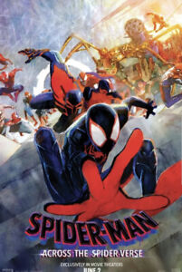 Spider-Man: Across The Spiderverse - Exclusive AMC 22x35 Movie Poster Miles