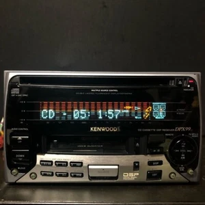 KENWOOD DPX99 2DIN CD cassette Deck Player Operation confirmed from Japan - Picture 1 of 10