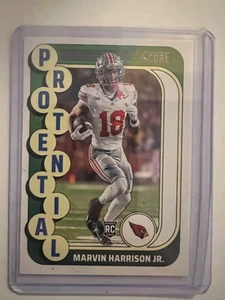 Marvin Harrison Jr. 2024 Puntuación - Protencial #16 (RC) - Imagen 1 de 2