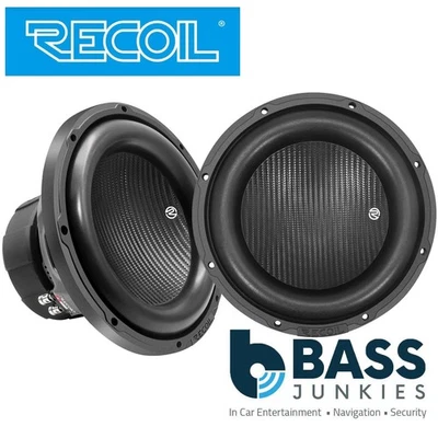 Recoil PW15D4 - 1600 Watts Echo Pro Series 15-Inch Dual 4-ohm Car Subwoofer - Image 1 of 4
