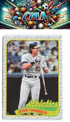 2024 Topps #2T89C-46 Jose Canseco Mojo Chrome - Image 1 of 2