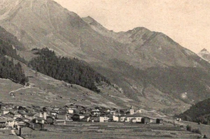 Antique RPPC Liddes Entremont Valley Great St. Bernard Pass Switzerland c1900s - Picture 1 of 3