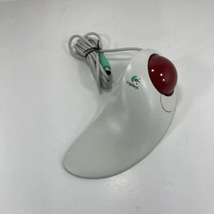 Logitech TrackMan Marble FX Wired PS/2 Trackball Mouse UNTESTED / AS-IS - Picture 1 of 6