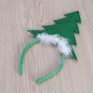 2 Pezzi Copricapo per Bambini Gioco di Ruolo Fascia Albero di Natale per Bambini - Foto 1 di 9