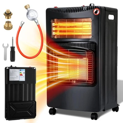 Gasheizung Gasheizer/Elektroheizung 3 Leistungsstufen 4200W Heizstrahler - Bild 1 von 4