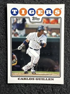 CARLOS GUILLEN #427 2008 Topps Baseball QTY Detroit Tigers - Picture 1 of 2