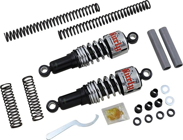 Burly Slammer Suspension Drop Kit Chrome #B28-1000 Harley Davidson Sportster - Image 1 of 1