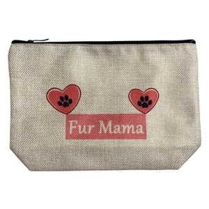 Canvas Neu Reise Accessoires Kosmetiktasche Tasche Fell Mama Haustierliebhaber Klassisch - Bild 1 von 3