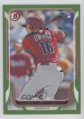 2014 Bowman Green /150 Chris Owings #219 Rookie RC - Image 1 of 2