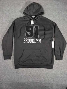 rue21 Hoodie Unisex Schwarz S Oversized Pullover Sweatshirt - Bild 1 von 9