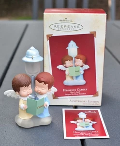 Hallmark Andenken Ornament Mary’s Angel HIMMLISCHE LIEDER JUBILÄUMSEDITION 2002 - Bild 1 von 11