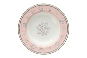 Wedgwood - Pimpernel - Pink - Rimmed Bowl - 63363G - Picture 1 of 2