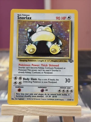 Snorlax 11/64 Jungle Holo Foto 1 de 4