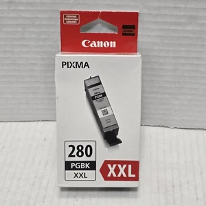 Canon 280XXL Pigment Black 1967C001 Genuine OEM High Yield Ink Cartridge - Picture 1 of 6